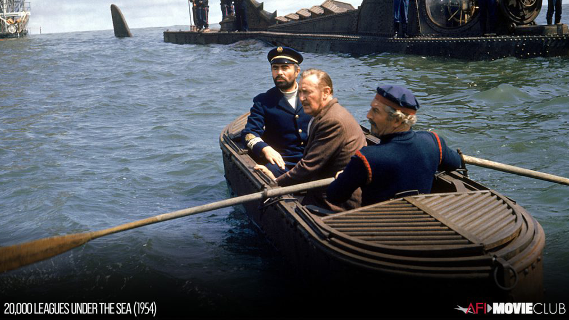 20,000 Leagues Under the Sea Film Still - James Mason and Paul Lukas