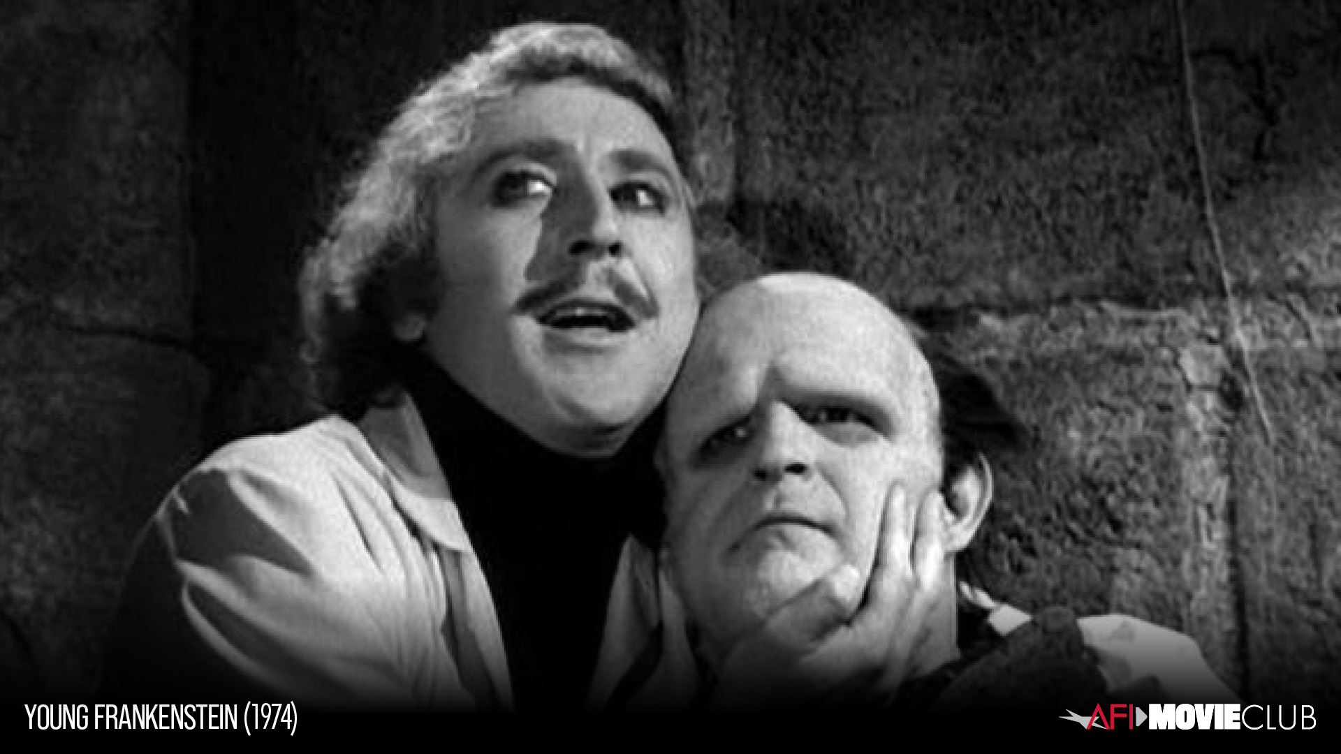 Young Frankenstein Film Still - Gene Wilder and Peter Boyle