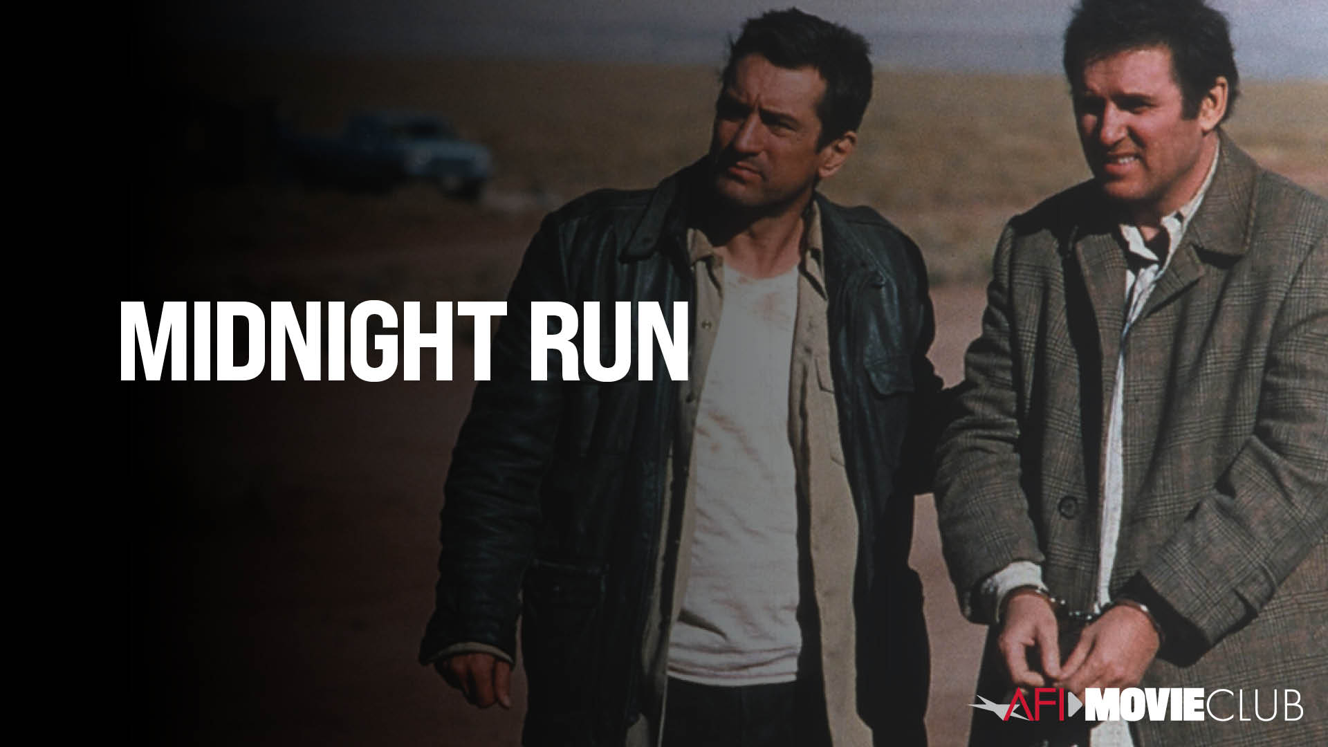 Midnight Run Film Still - Robert De Niro and Charles Grodin