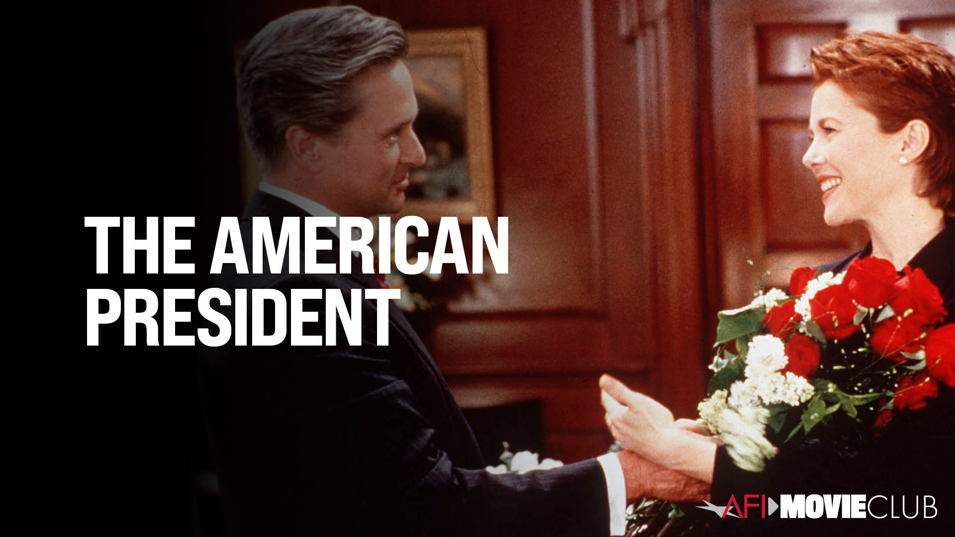 The American President Film Still - Michael Douglas and Annette Bening