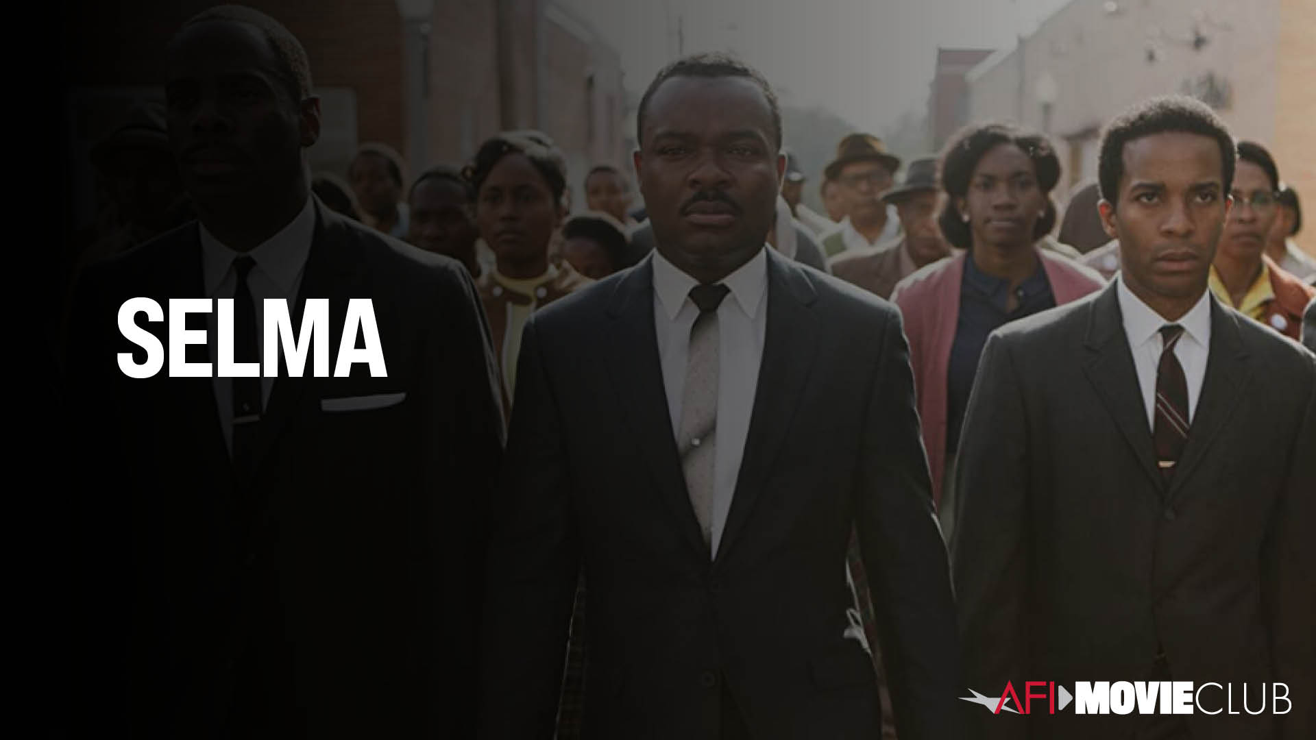 Selma Film Still - David Oyelowo, André Holland, and Stephan James
