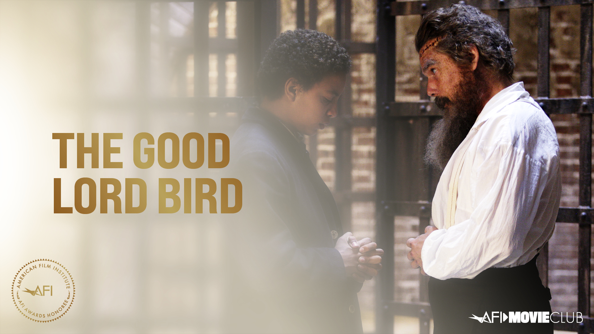 The Good Lord Bird Film Still - Ethan Hawke and Joshua Caleb Johnson