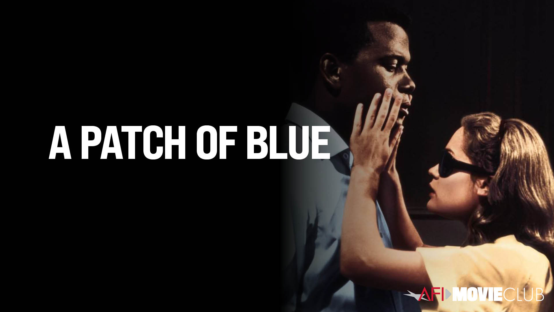 A Patch of Blue Film Still - Sidney Poitier and Elizabeth Hartman