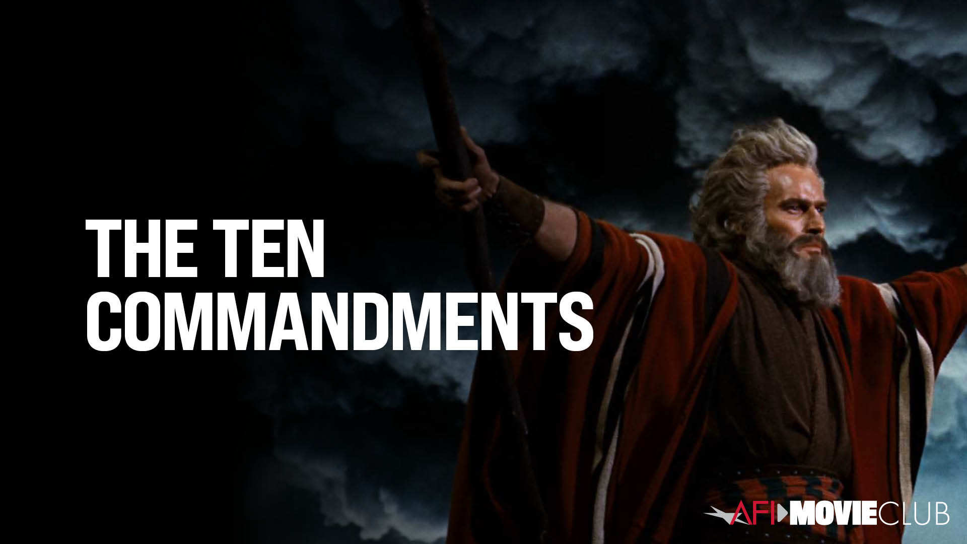 The Ten Commandments Film Still - Charlton Heston