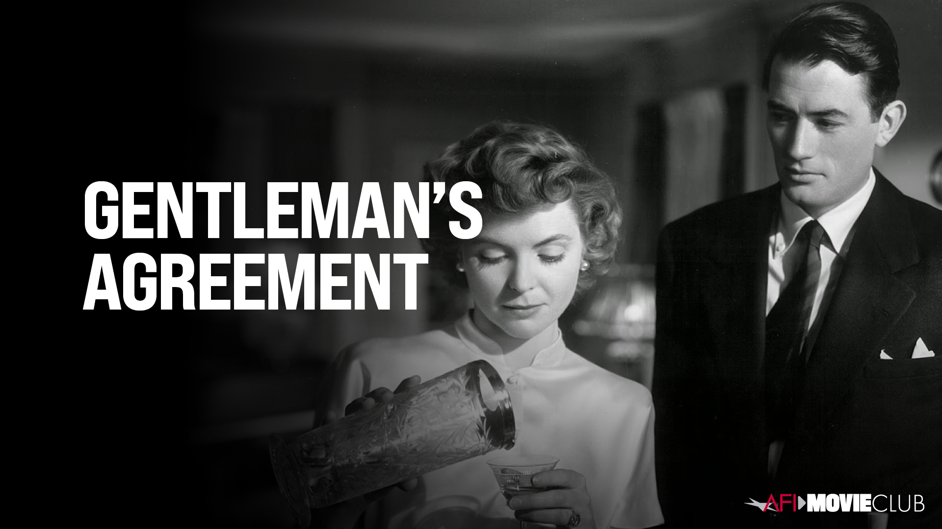 Gentleman's Agreement Film Still - John Garfield and Dorothy McGuire