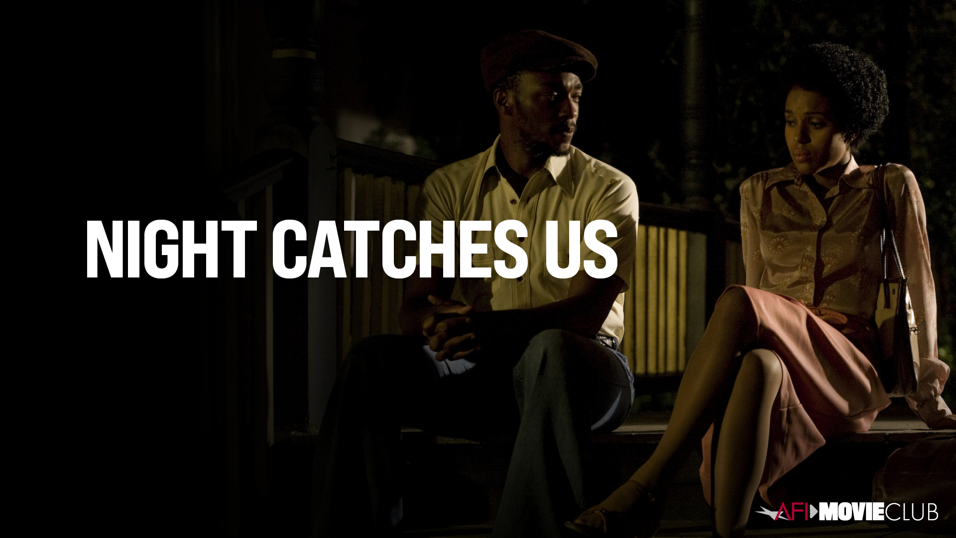 Night Catches Us Film Still - Kerry Washington and Anthony Mackie