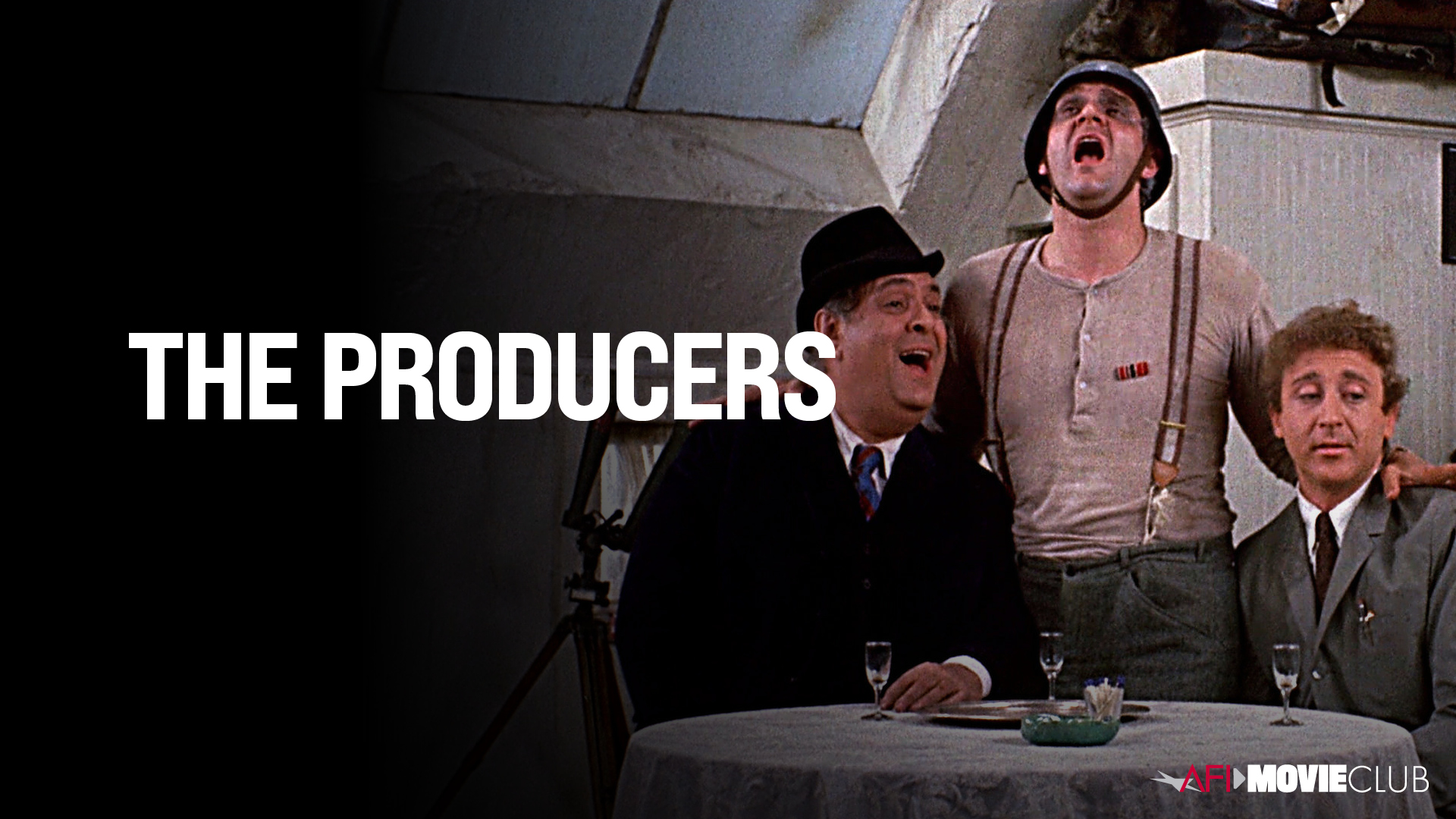 The Producers Film Still - Gene Wilder, Kenneth Mars, and Zero Mostel