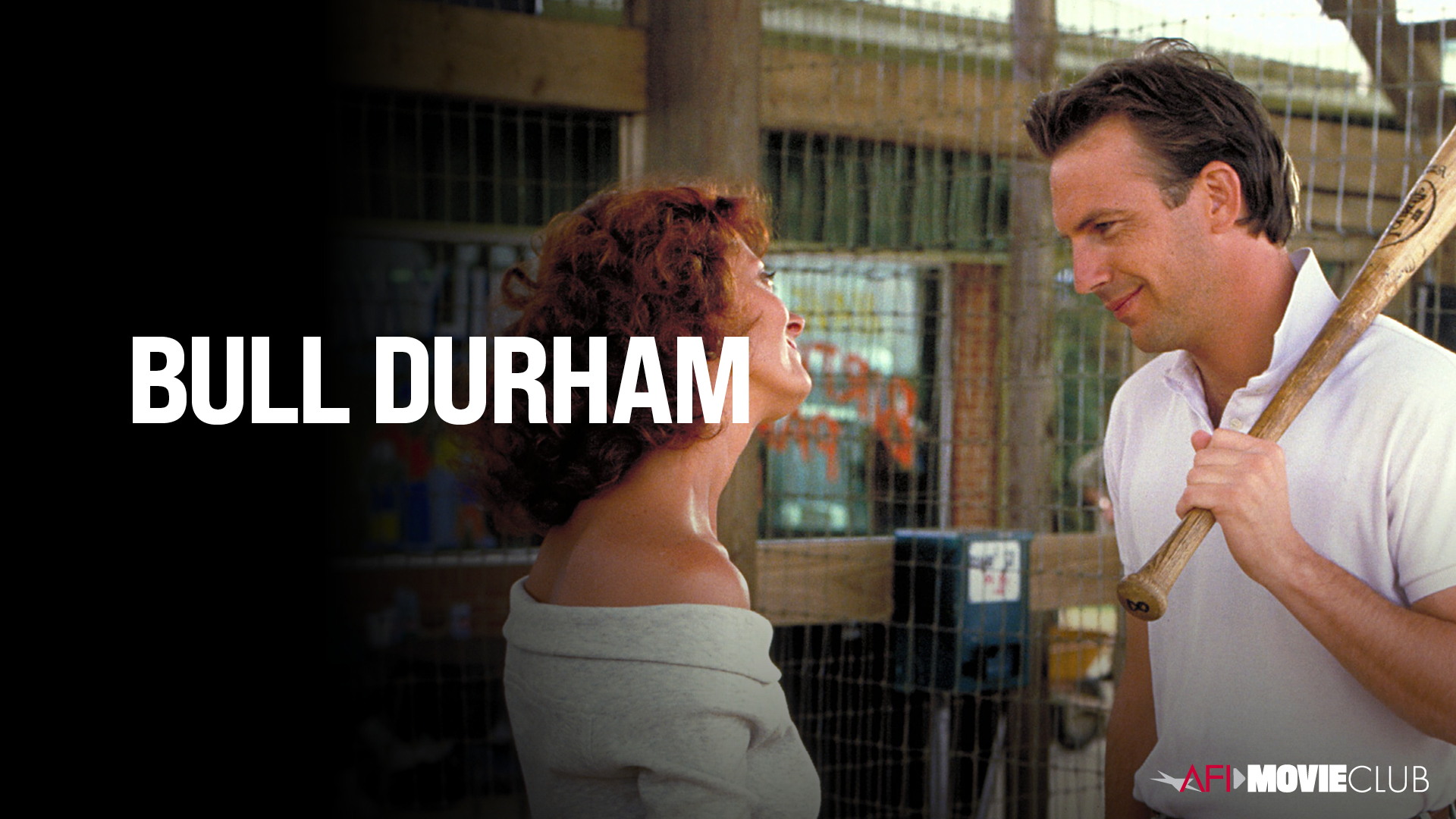 Bull Durham Film Still - Kevin Costner and Susan Sarandon