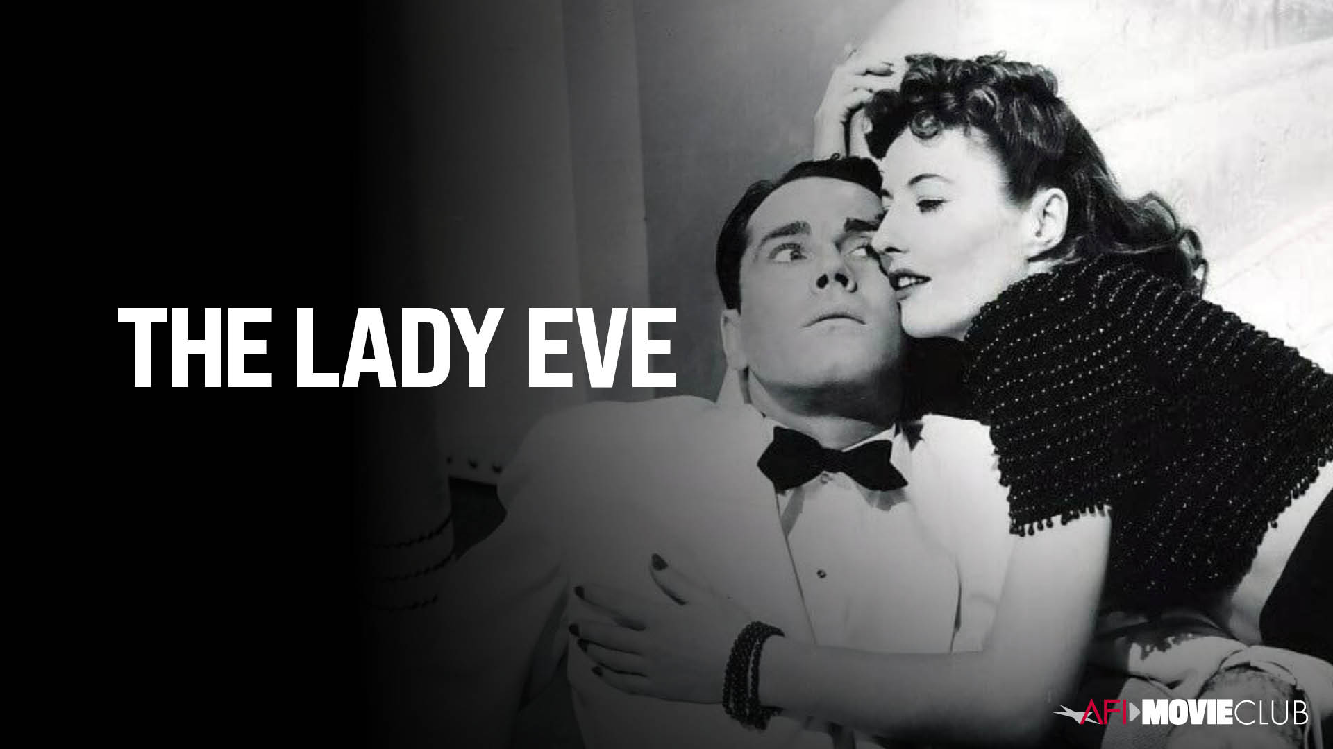 The Lady Eve Film Still - Henry Fonda and Barbara Stanwyck
