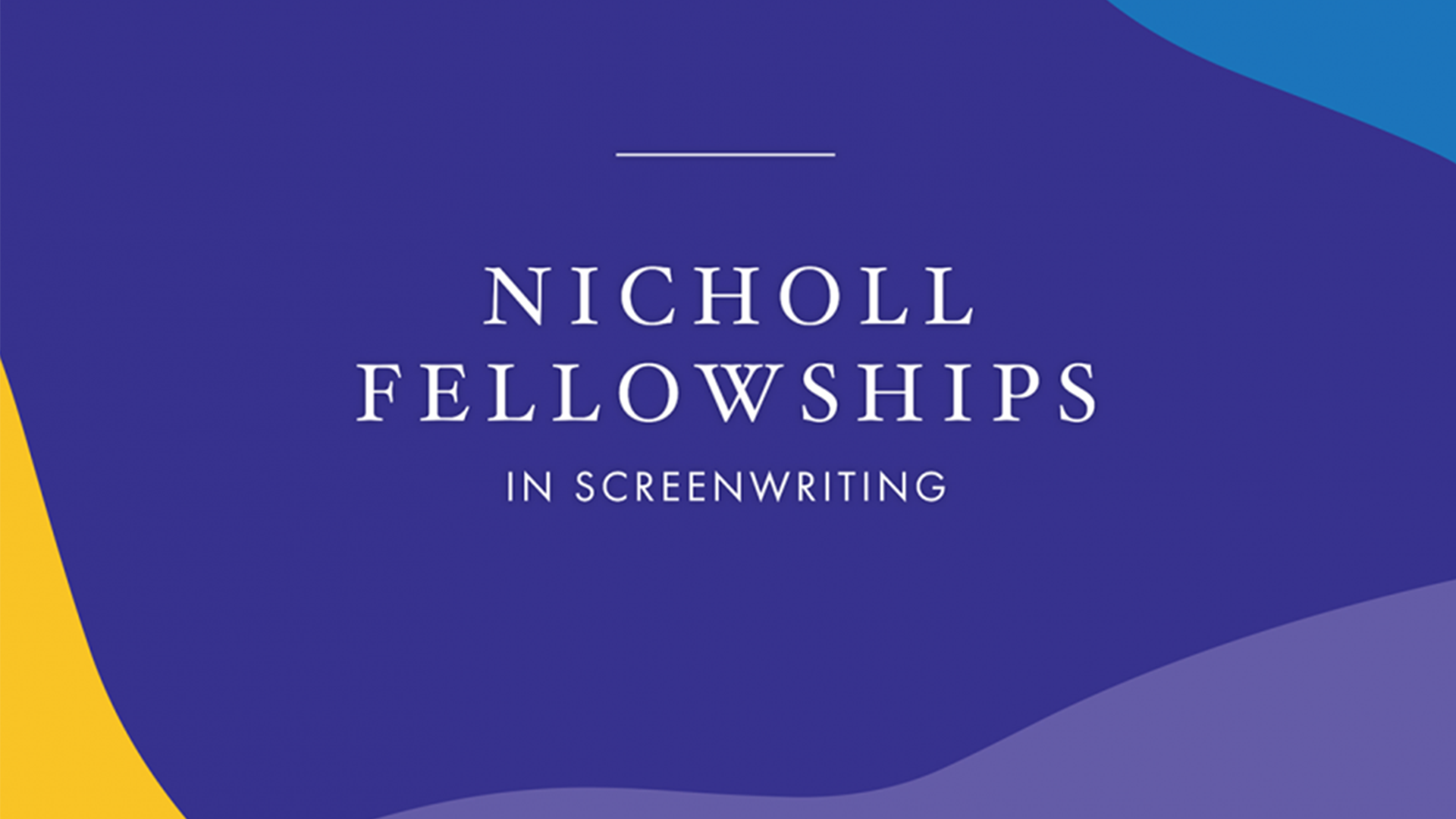 The 2021 Nicholl Fellowship in Screenwriting Honors AFI Alumni ...