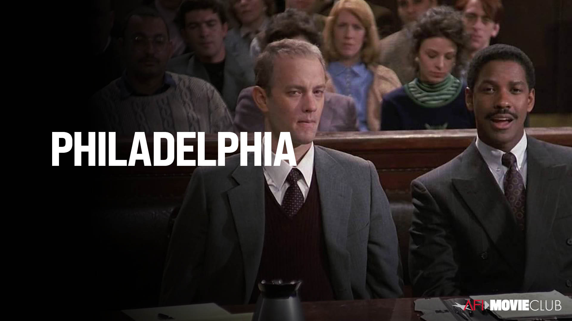 Philadelphia FIlm Still - Tom Hanks and Denzel Washington