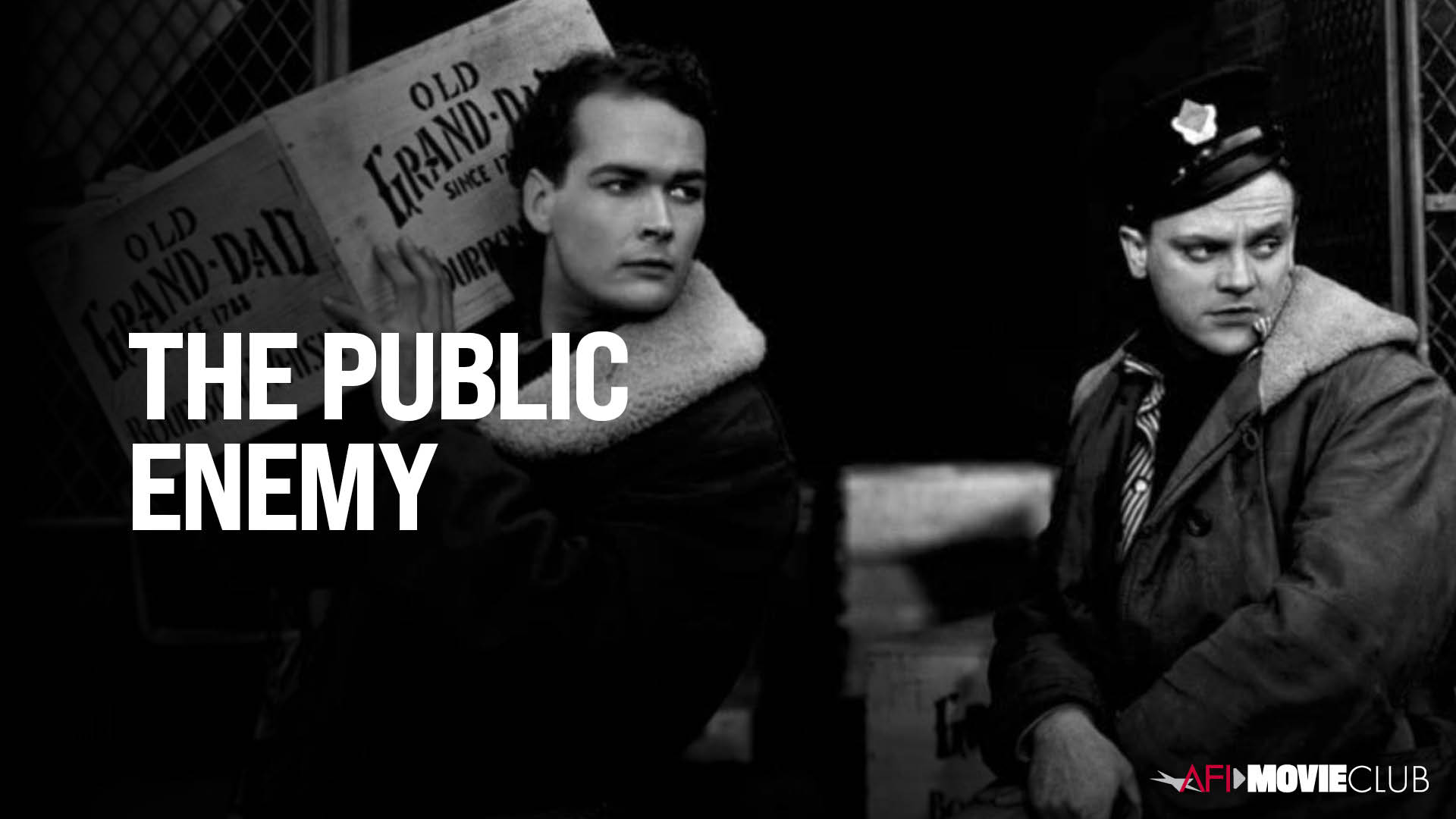 Public Enemy Film Still - James Cagney and Edward Woods