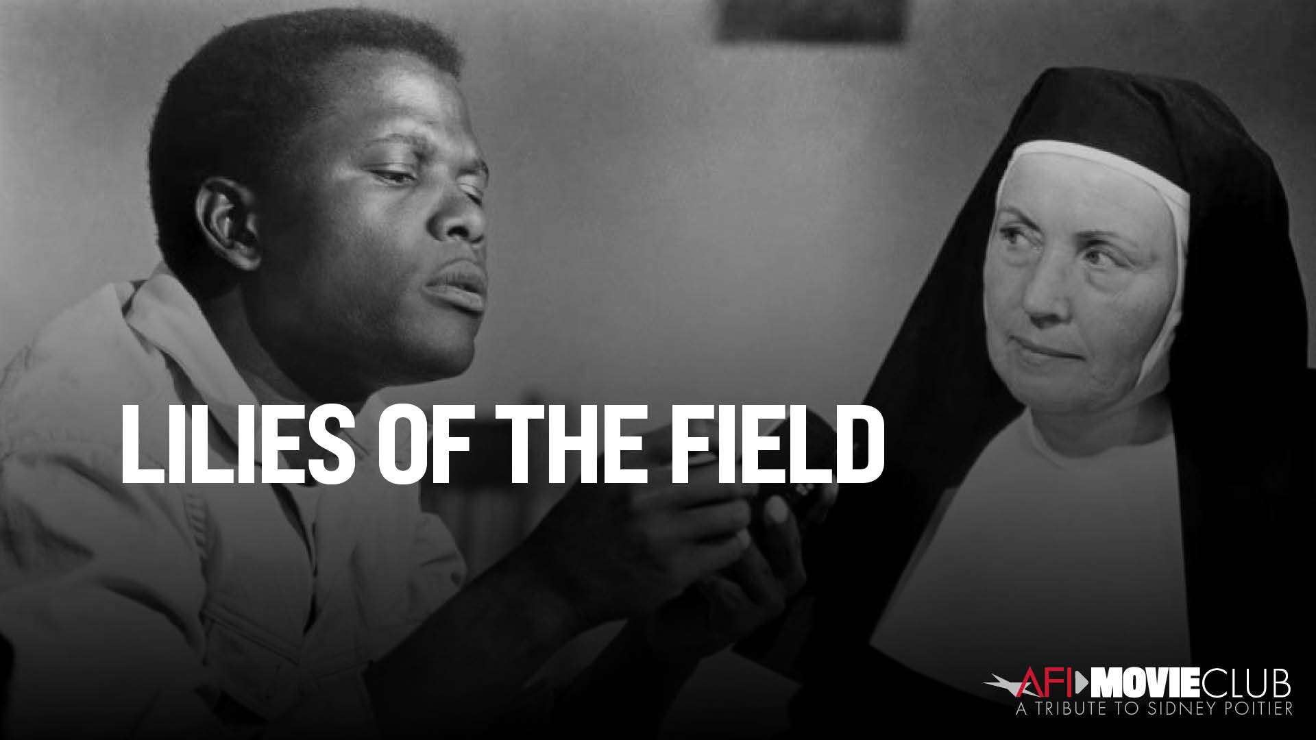 Lilies of the Field Film Still - Sidney Poitier and Lilia Skala
