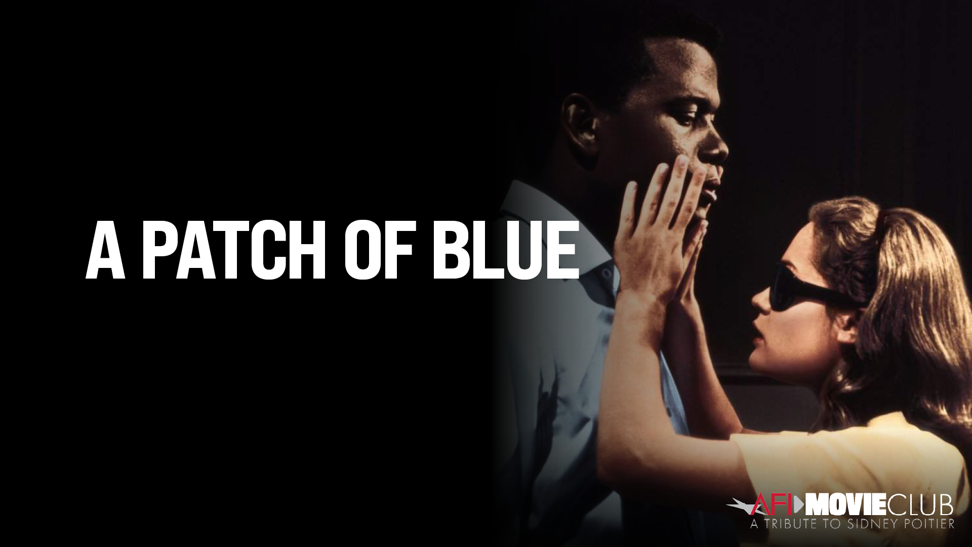 A Patch of Blue Film Still - Sidney Poitier and Elizabeth Hartman