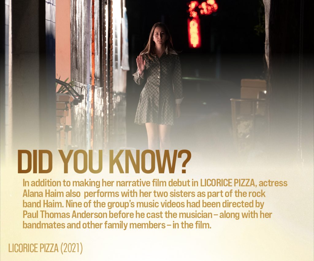 LICORICE PIZZA (2021) AFI Movie Club American Film Institute