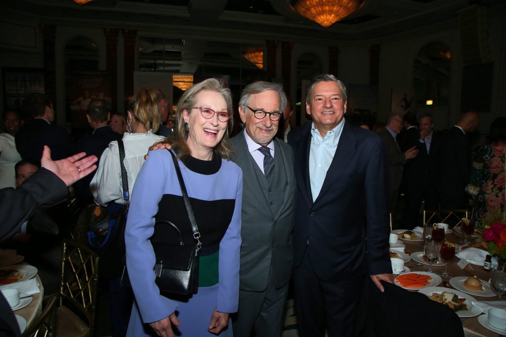 AFI Awards Luncheon - Meryl Streep, Steven Spielberg and Ted Sarandos