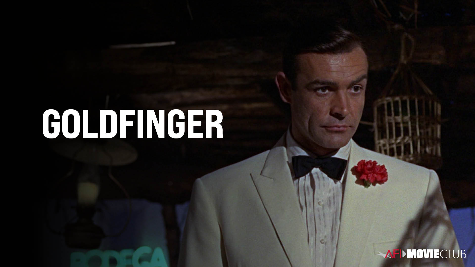 Goldfinger Film Still - Sean Connery