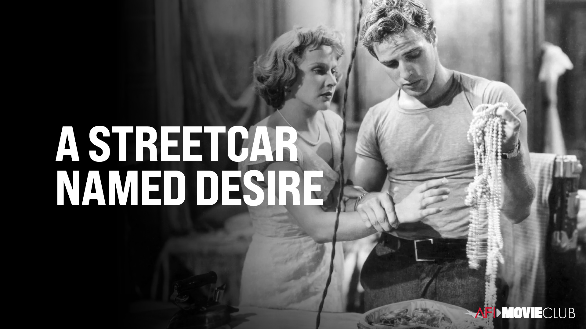 A Street Car Named Desire Film Still - Marlon Brando and Kim Hunter