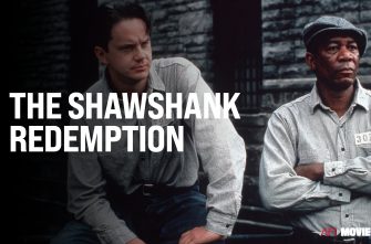 The Shawshank Redemption Film Still - Morgan Freeman and Tim Robbins