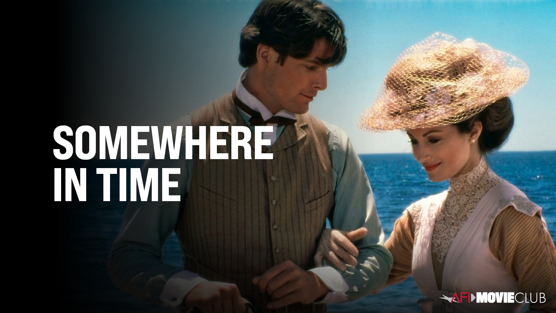Somewhere in Time Film Still - Christopher Reeve and Jane Seymour