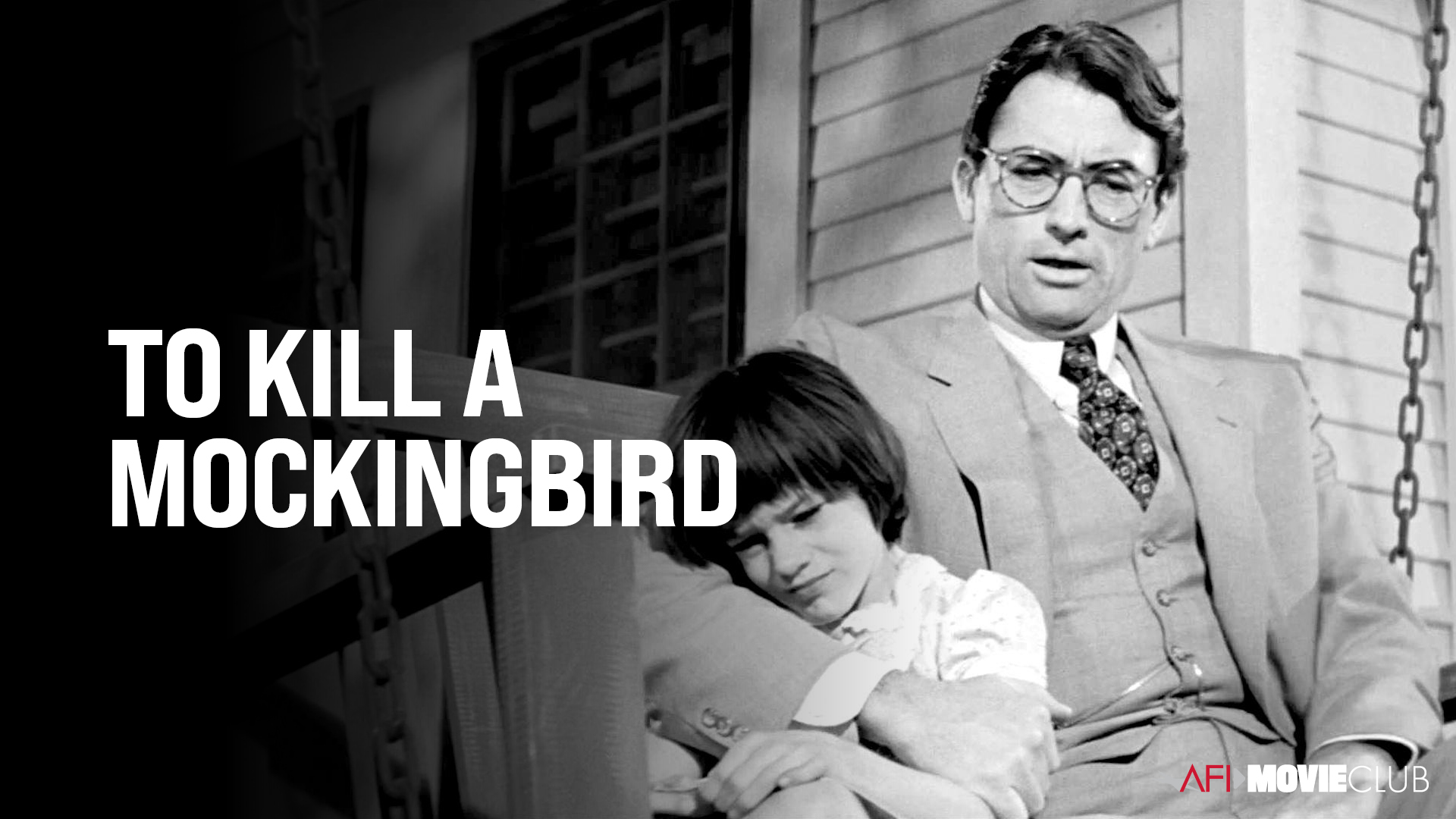 To Kill A Mocking Bird Film Still - Gregory Peck and Mary Badham
