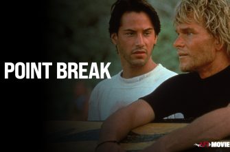 Point Break Film Still - Keanu Reeves and Patrick Swayze