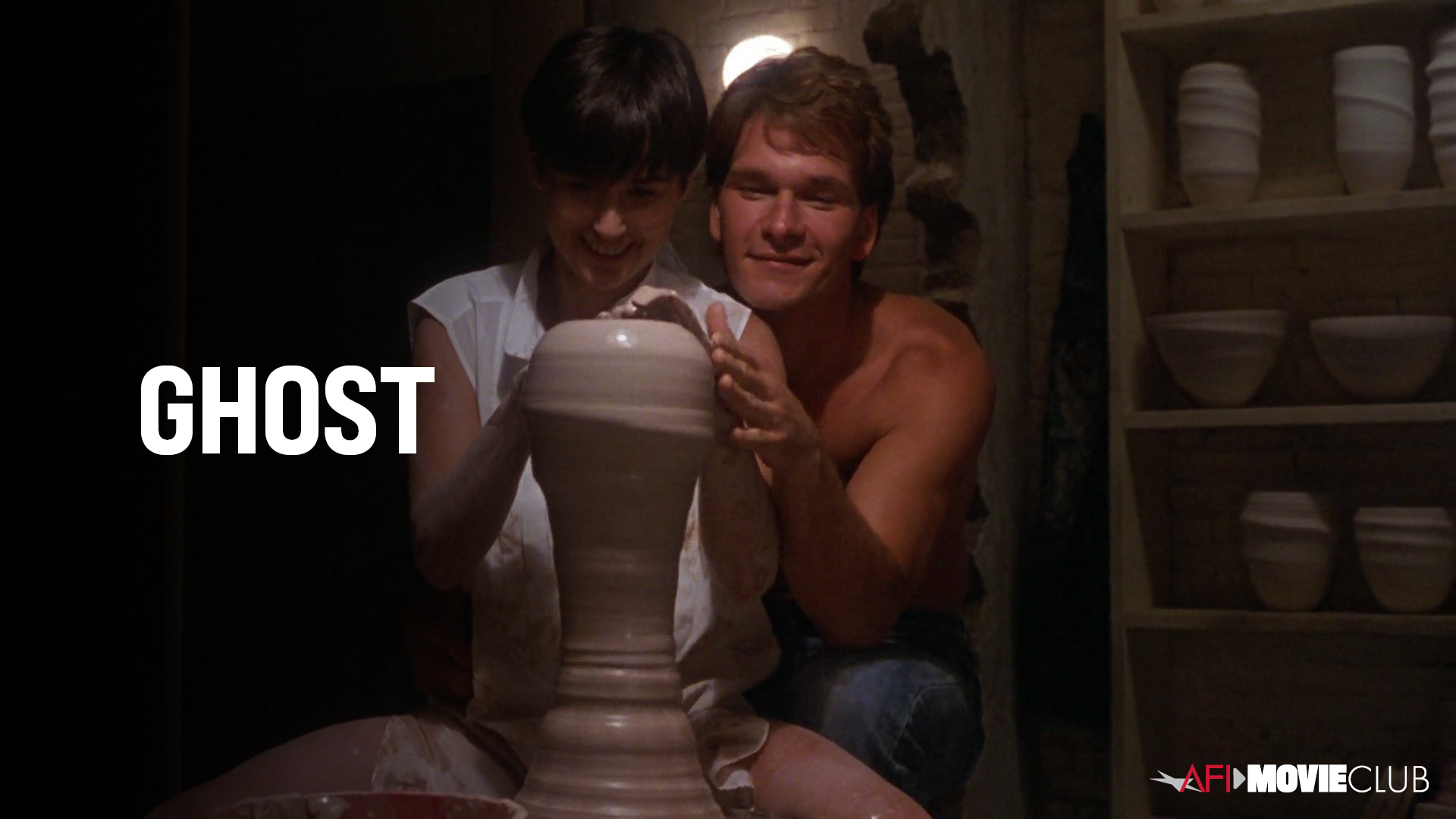 Ghost Film Still - Demi Moore and Patrick Swayze