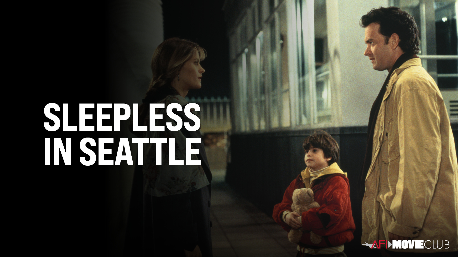 Sleepless in Seattle Film Still - Tom Hanks, Meg Ryan, and Ross Malinger