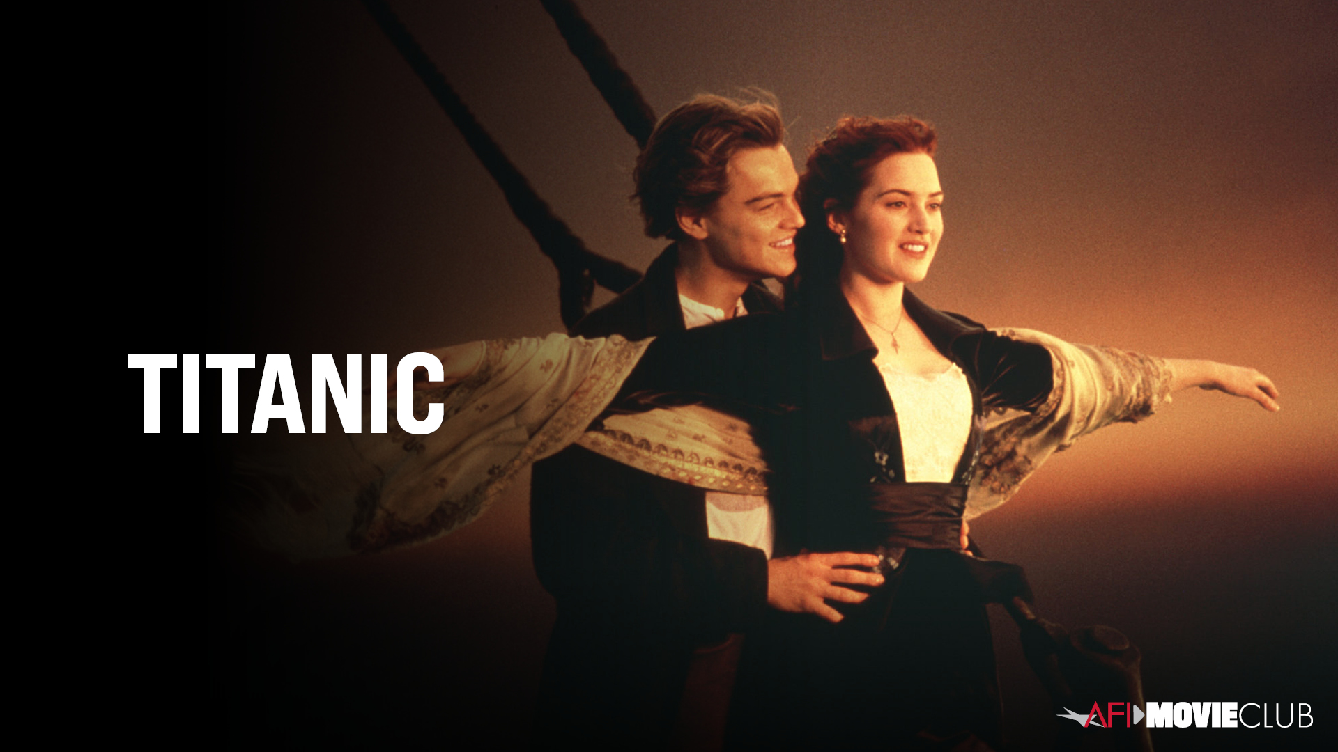 Titanic Film Still - Leonardo DiCaprio and Kate Winslet