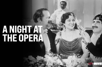 A Night At The Opera Film Still - Groucho Marx and Margaret Dumont