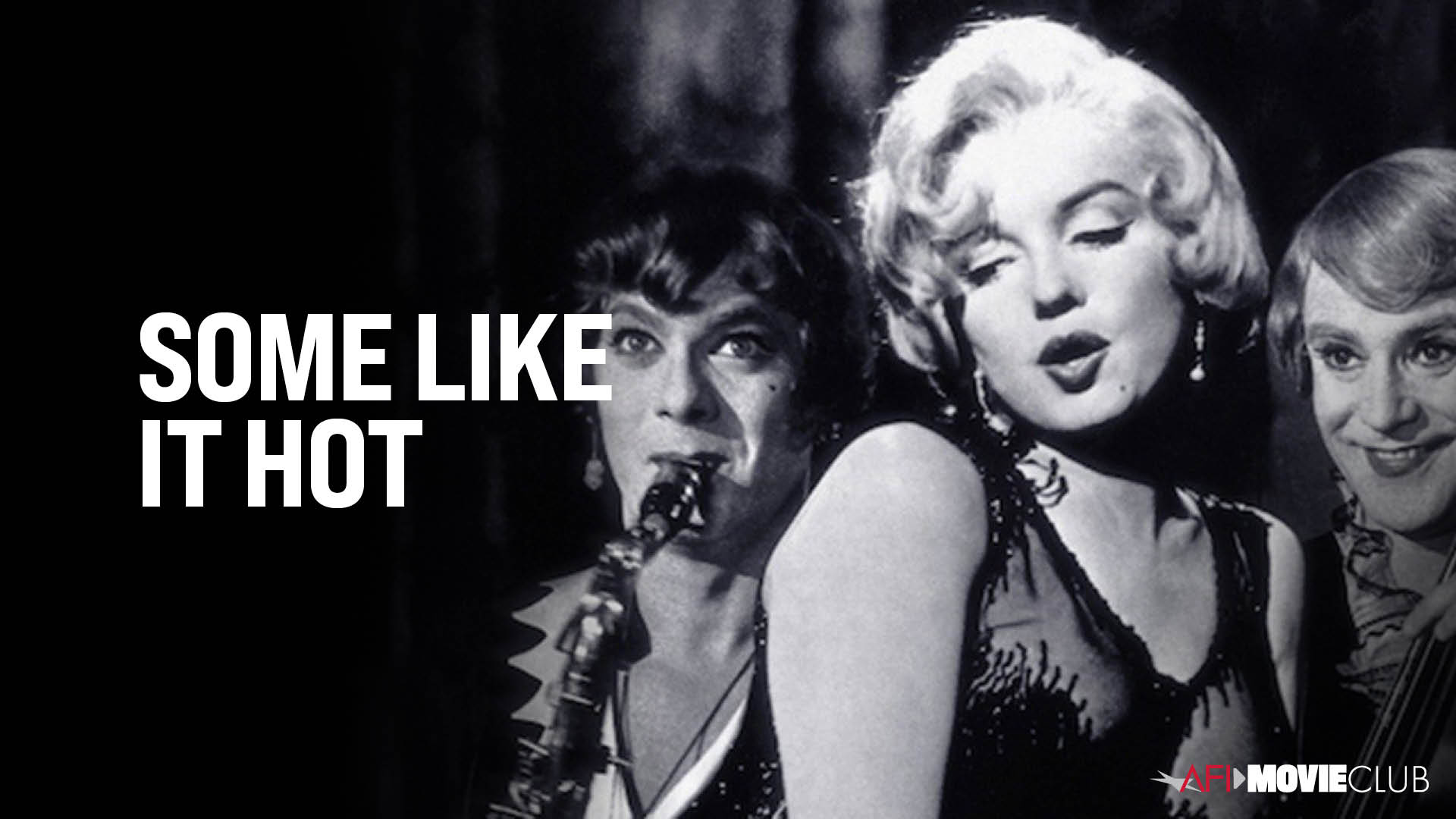 Some Like It Hot Film Still - Marilyn Monroe, Tony Curtis, and Jack Lemmon