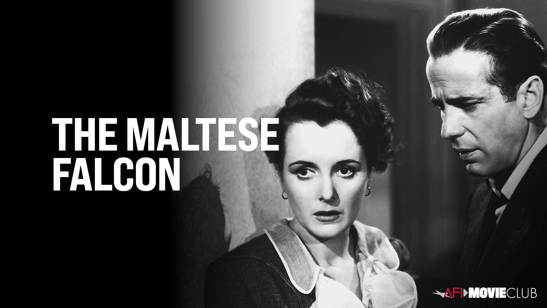 The Maltese Falcon Film Still - Humphrey Bogart and Mary Astor