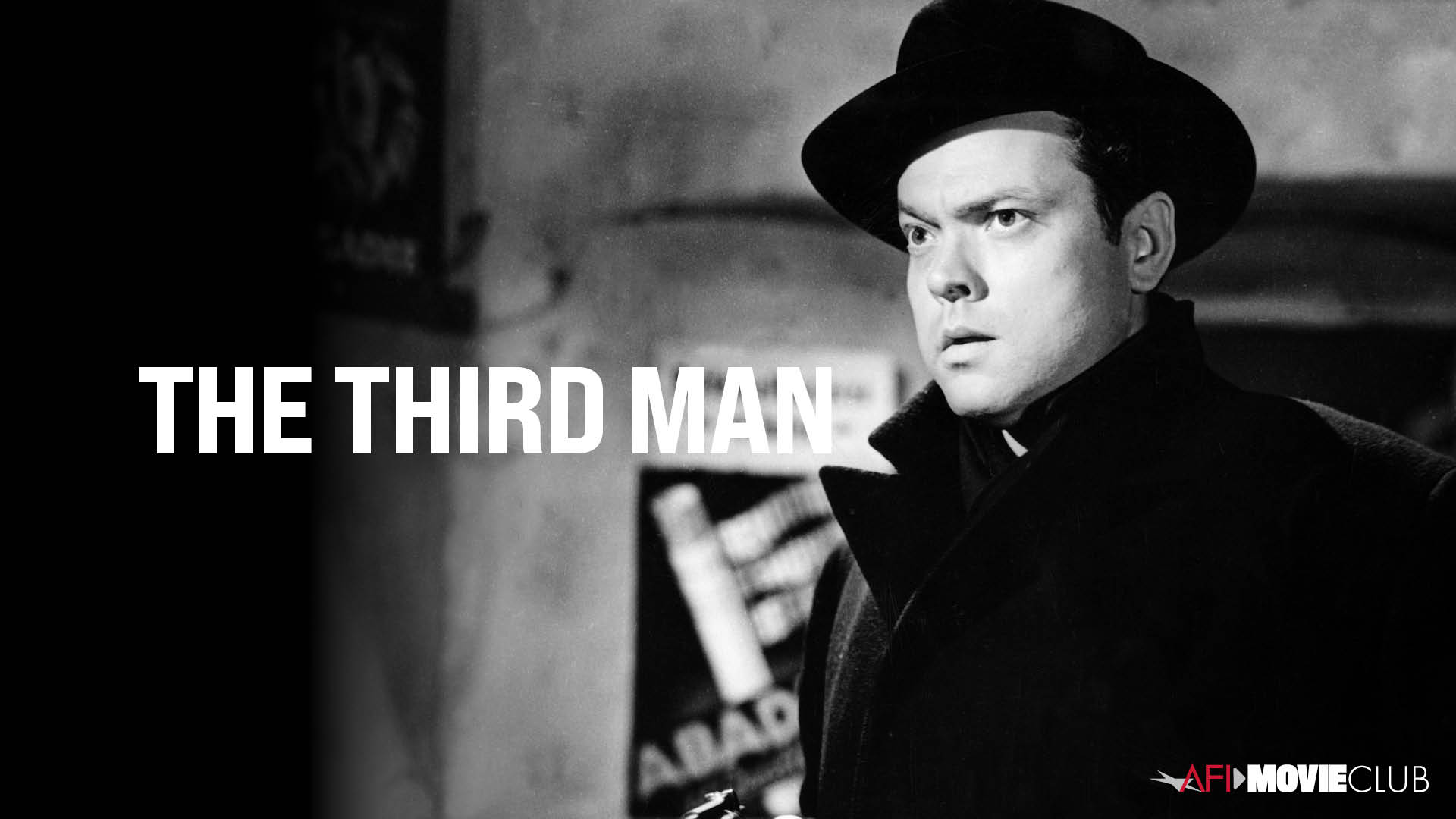 The Third Man Film Still - Orson Welles