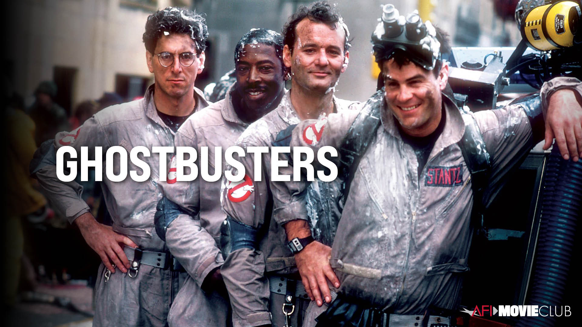 Ghostbusters Film Still - Dan Aykroyd, Bill Murray, Harold Ramis, and Ernie Hudson
