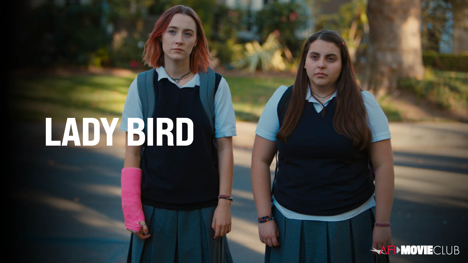 Lady Bird Film Still - Saoirse Ronan and Beanie Feldstein