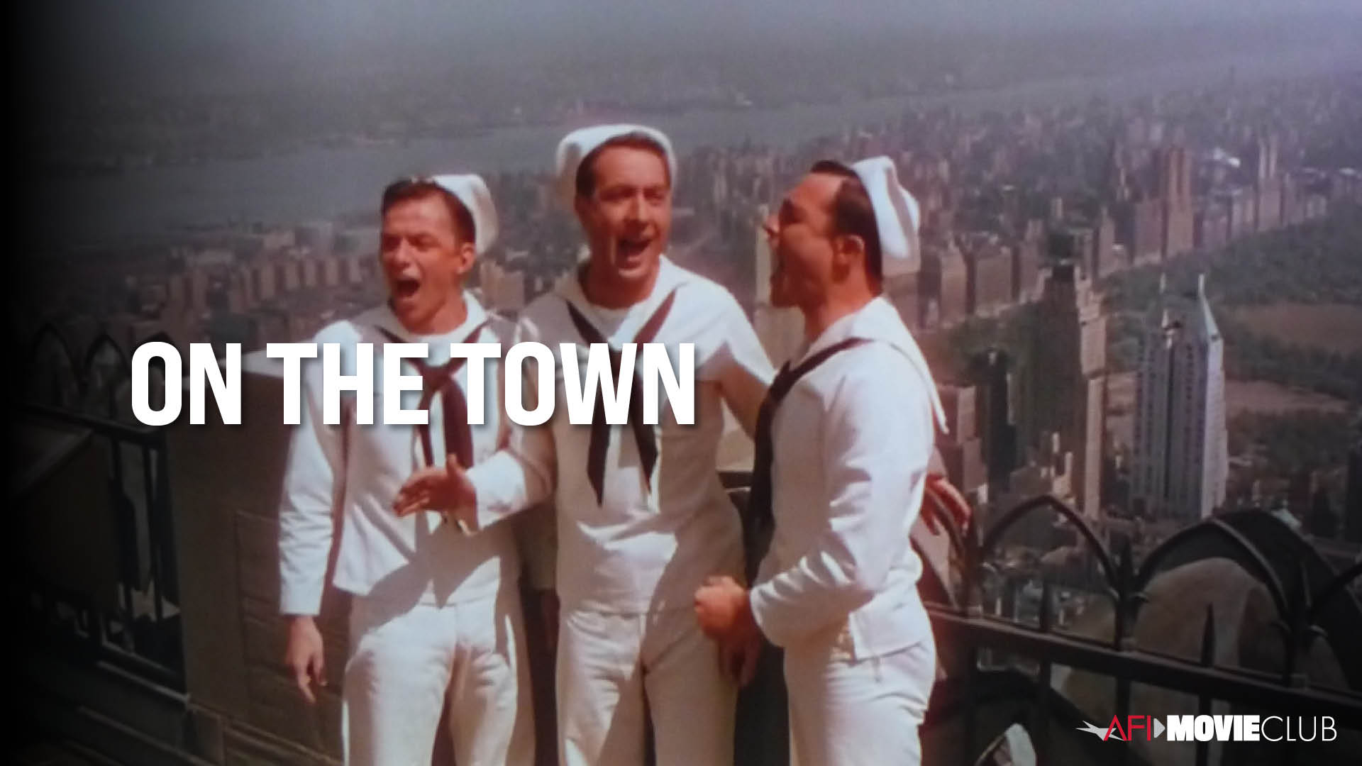 On the Town Film Still - Gene Kelly, Frank Sinatra, and Jules Munshin