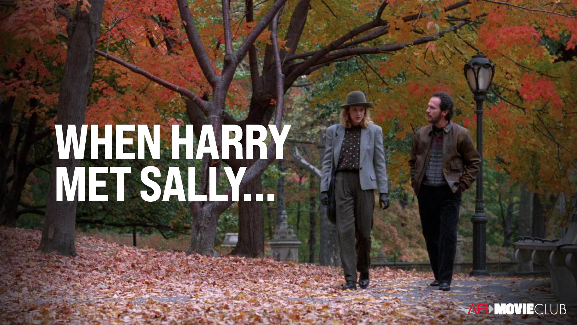 When Harry Met Sally Film Still - Meg Ryan and Billy Crystal