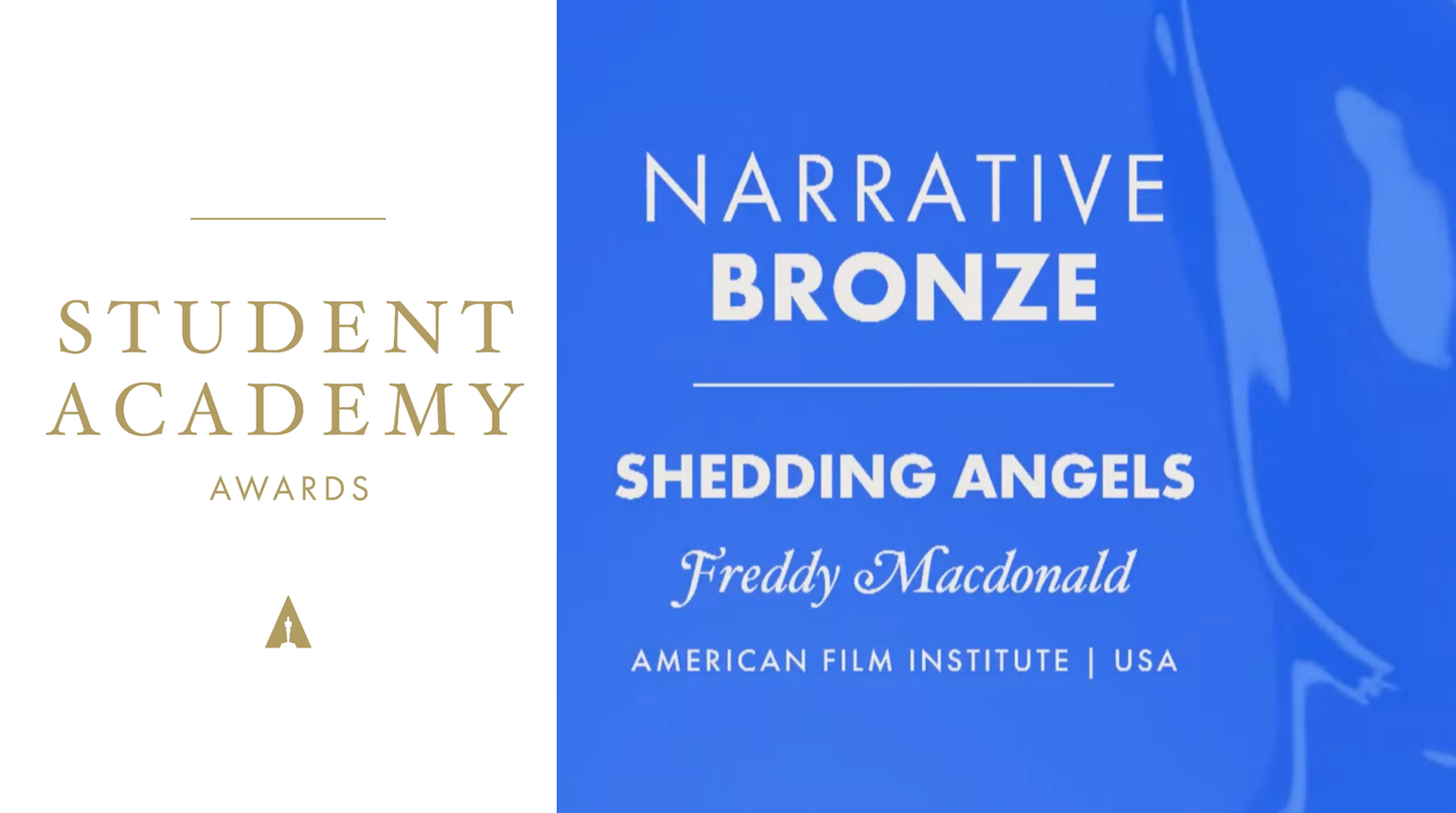 AFI Thesis Film Wins Bronze at 2022 Student Academy Awards American