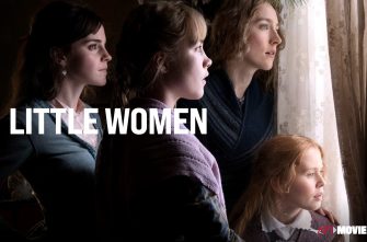 Little Women Film Still - Emma Watson, Saoirse Ronan, Florence Pugh, and Eliza Scanlen