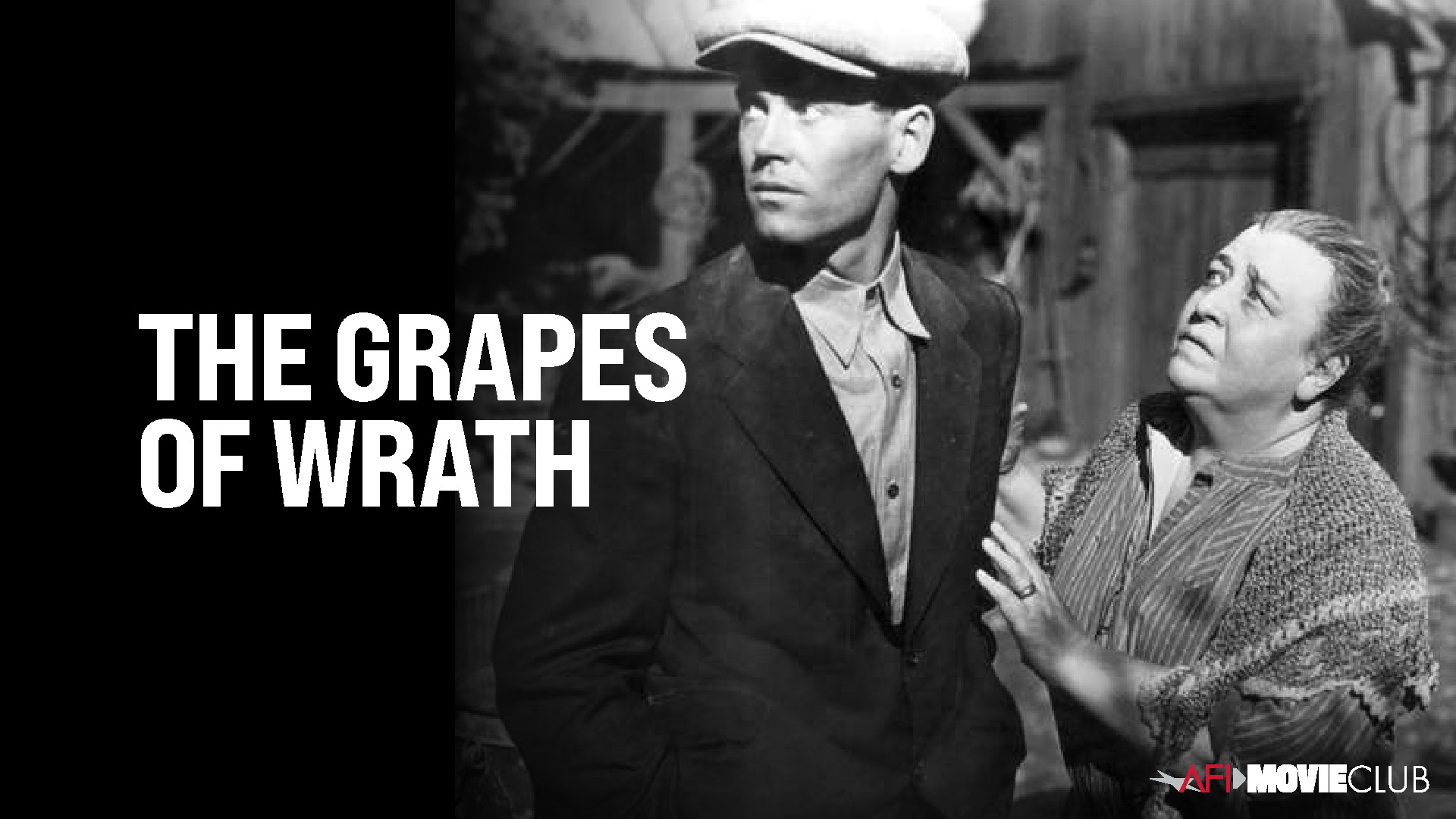 THE GRAPES OF WRATH Film Still - Henry Fonda and Jane Darwell