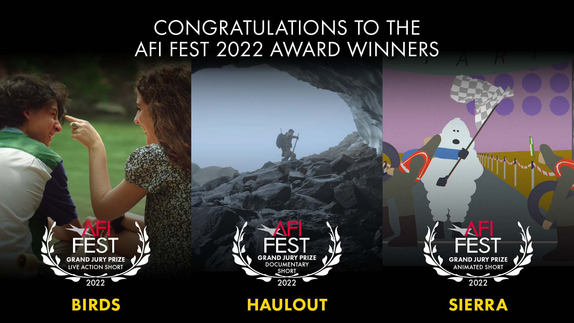 smidig Himmel Kæreste AFI FEST 2022 Announces Grand Jury Awards for Short Films | American Film  Institute