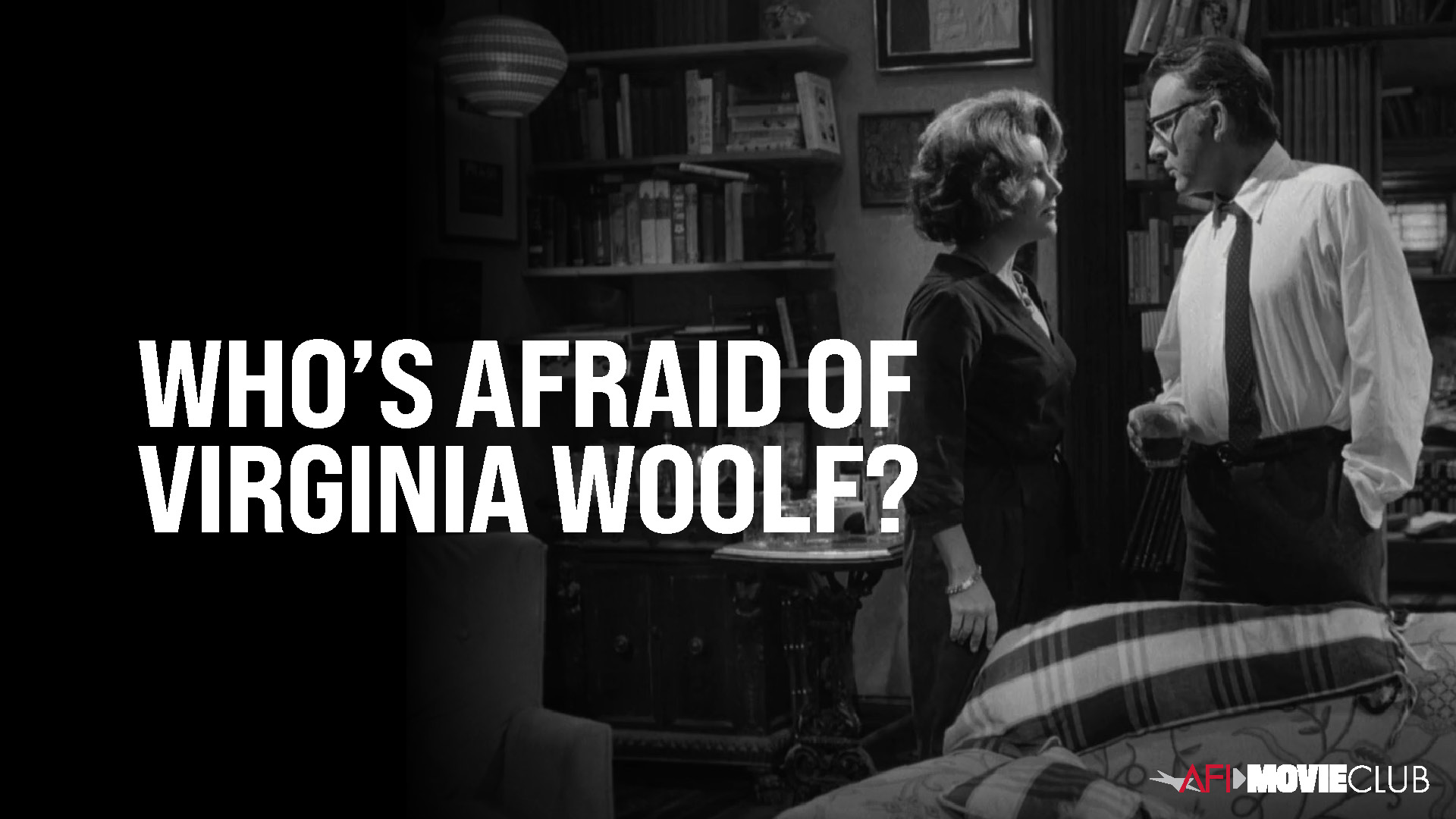 Who's Afraid of Virginia Woolf Film Still - Elizabeth Taylor and Richard Burton
