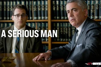 A Serious Man Film Still - Adam Arkin and Michael Stuhlbarg