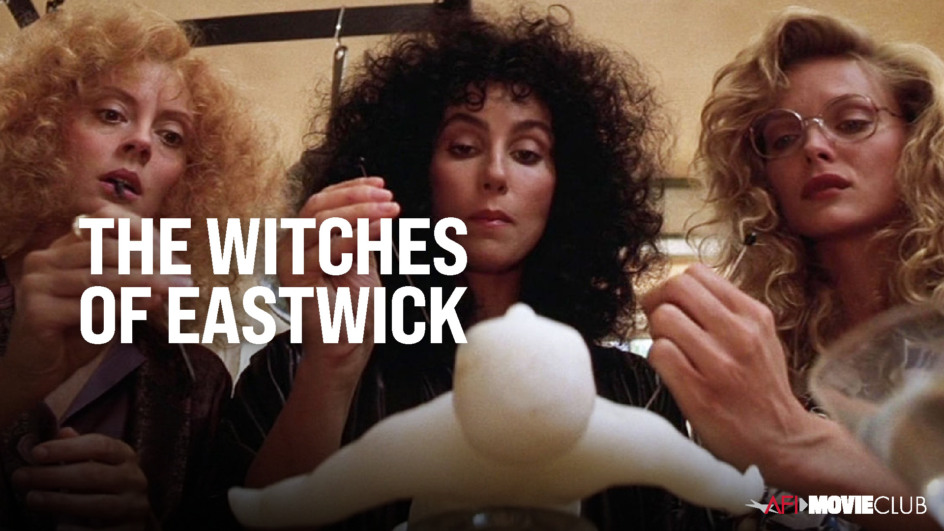 The Witches of Eastwick Film Still - Michelle Pfeiffer, Susan Sarandon, and Cher