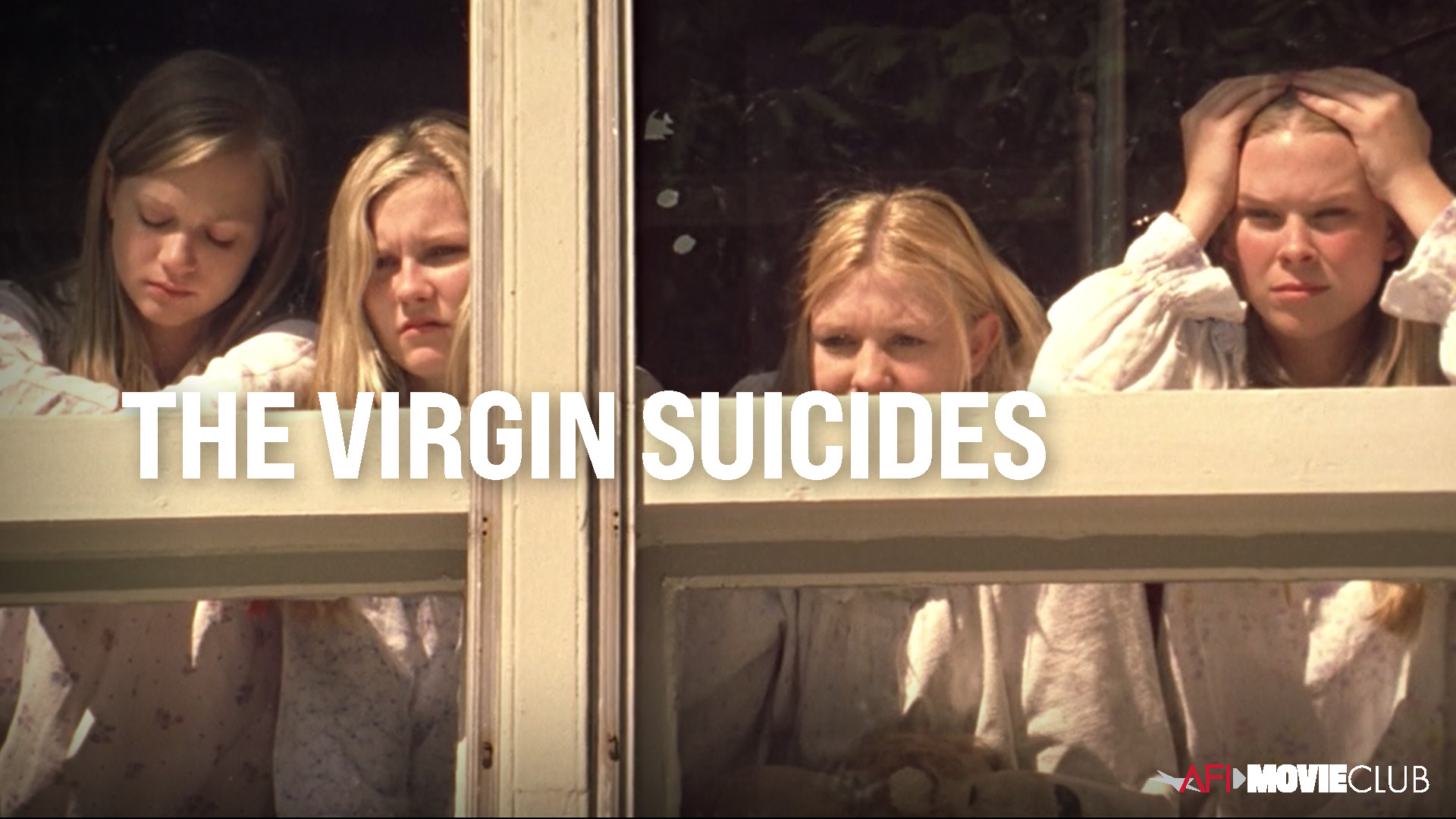 The Virgin Suicides Film Still - Kirsten Dunst, A.J. Cook, Leslie Hayman, and Chelse Swain