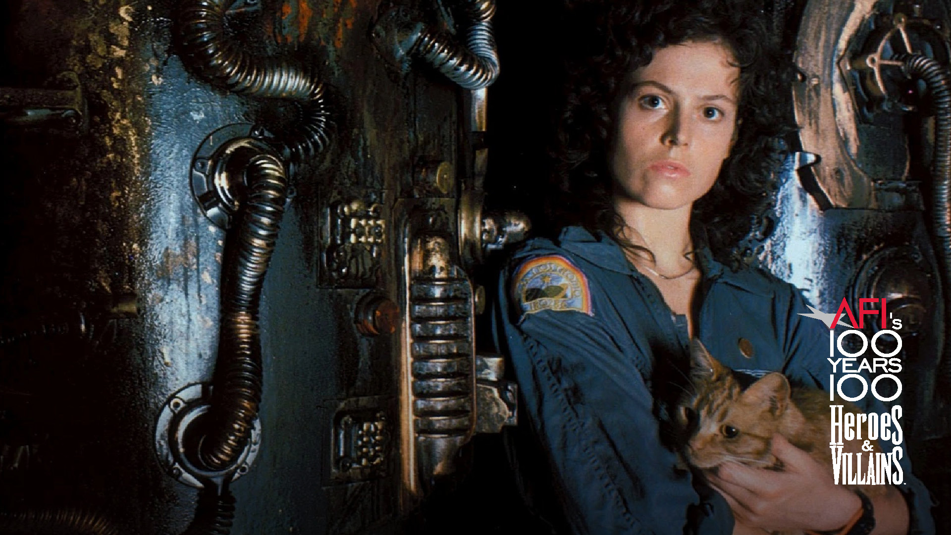 Still image of Sigourney Weaver as Ripley from the film ALIEN