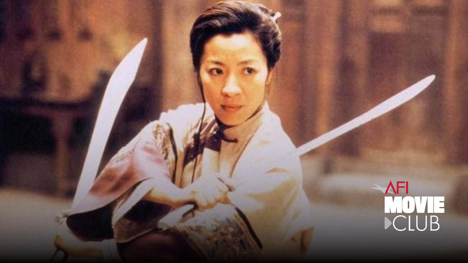 Still image featuring Michelle Yeoh from the film CROUCHING TIGER, HIDDEN DRAGON