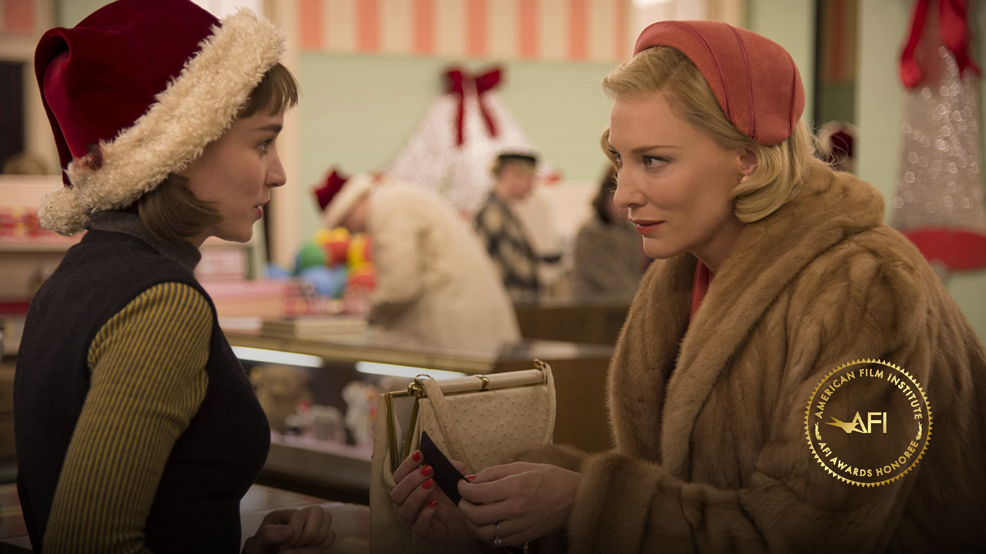 Pride Month Movie Guide - CAROL – Carol Aird and Therese Belivet