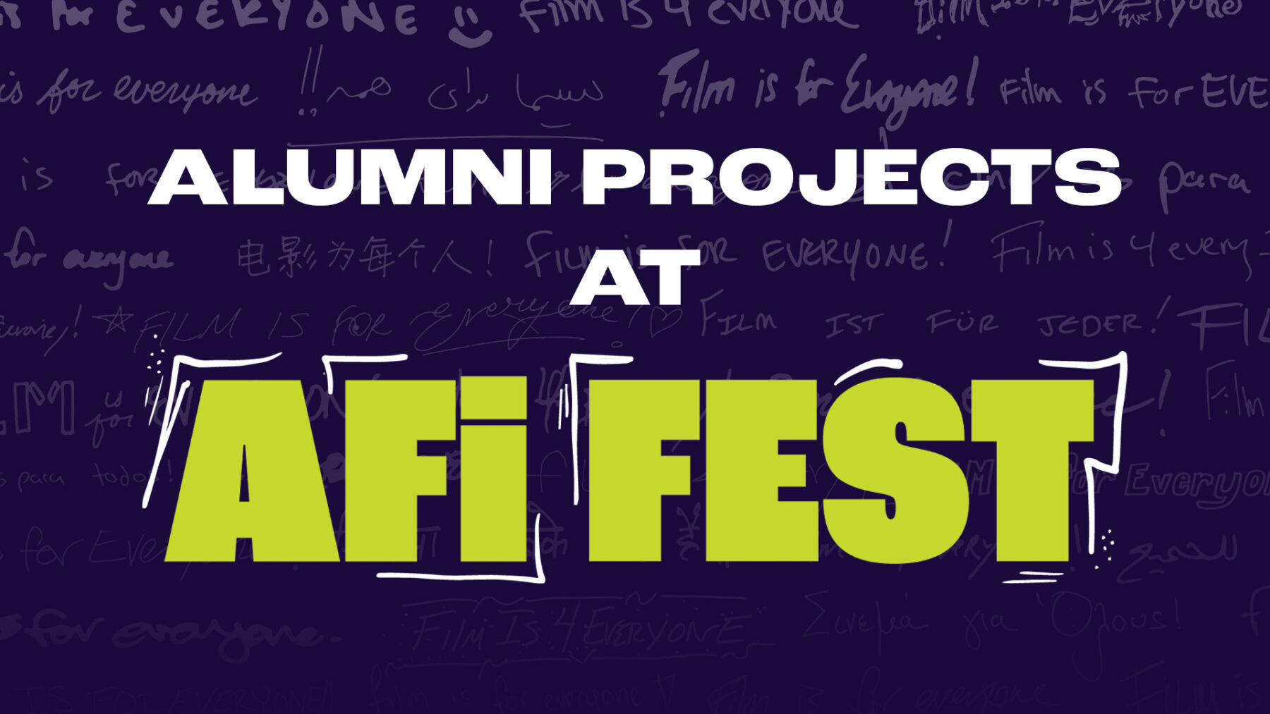 AFI Alumni Projects Featured at AFI FEST 2023 American Film Institute