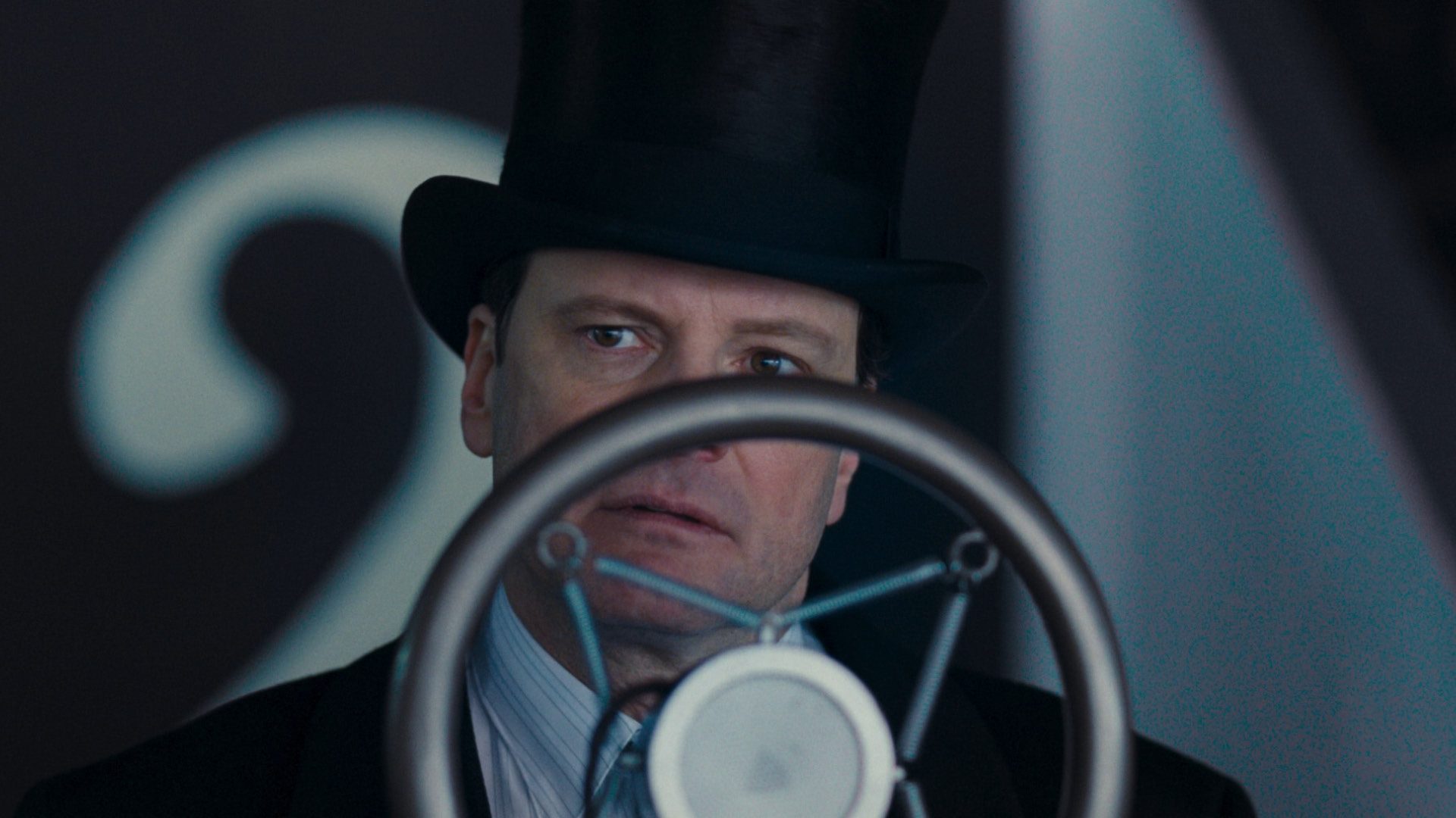 THE KING'S SPEECH film still of Colin Firth